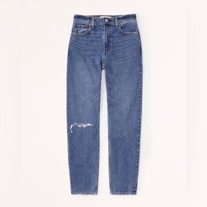 Abercrombie & Fitch Blue Straight Leg Jeans